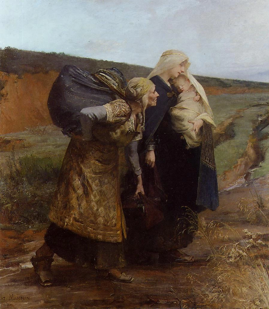 Albert Maignan - La ripudiata